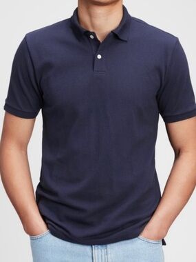 @@@GAP @@@ GAP Pique Polo Shirt. Size: S